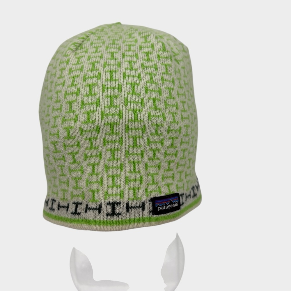 Patagonia Powder Town Beanie in Green Women’s OS - Picture 3 of 7